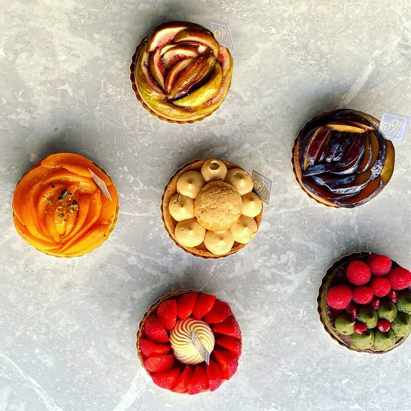 Mini fruit tarts 50x