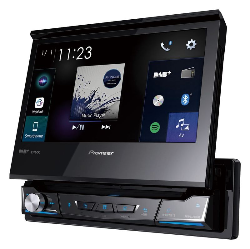 Autoradio Pioneer a ecran rétractable AVH-Z7200DAB