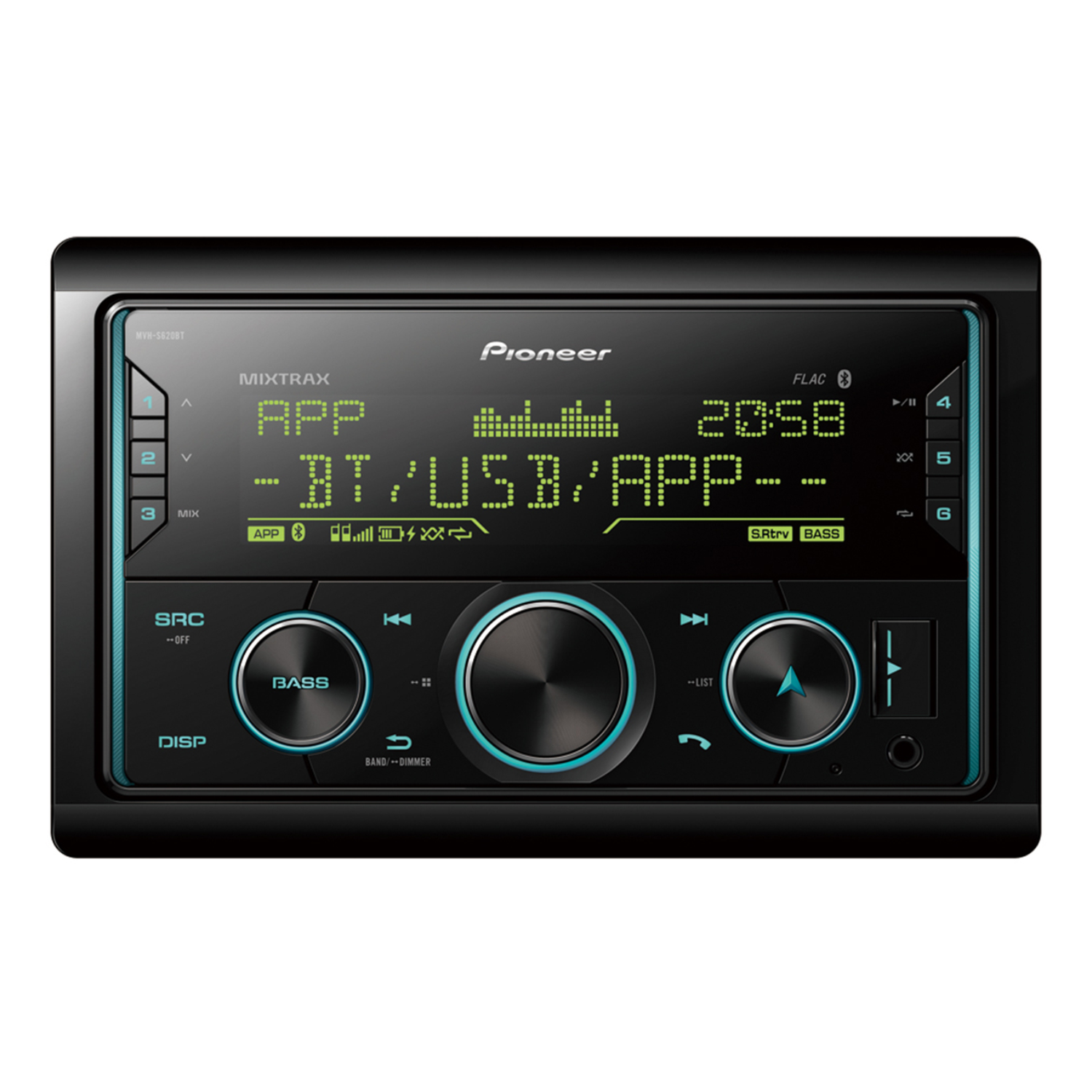 Autoradio Pioneer Double-Din MVH-S620BT