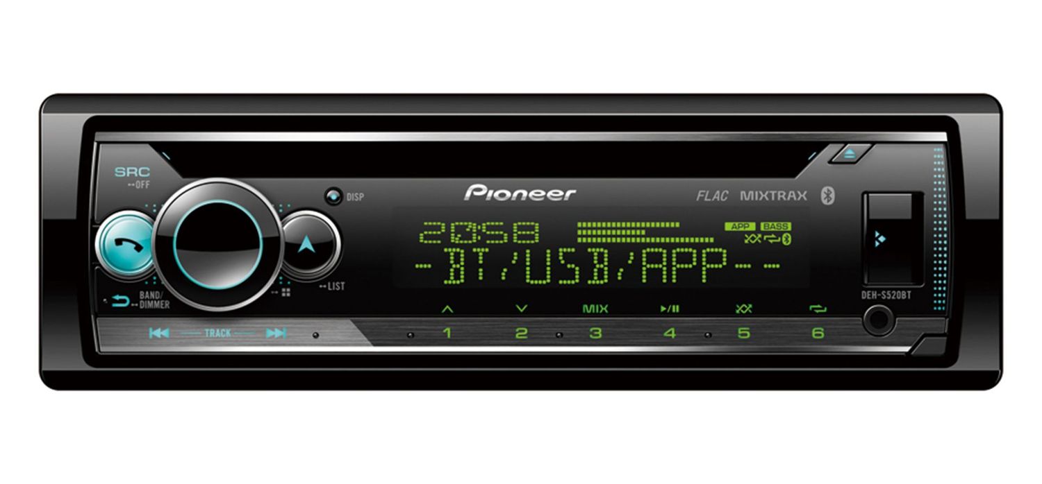 Autoradio Bluetooth Pioneer MVH-S520BT