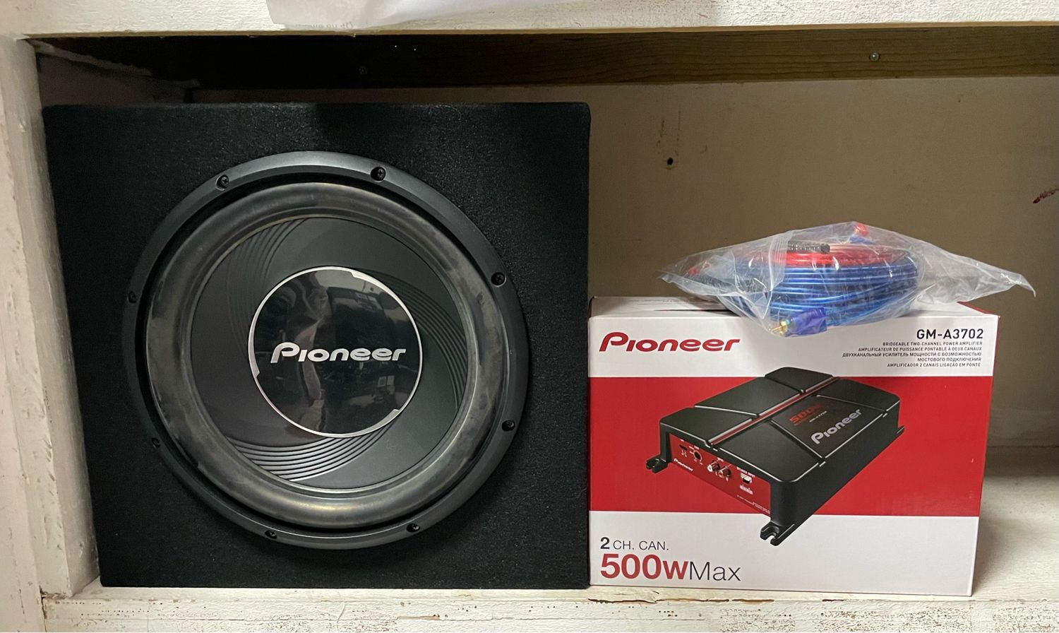 Pack Bass Pioneer GXT-3730B-SET