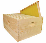 Hive Box Kit with Assembled Frames and Foundation | Assembled | Deep 9 5/8