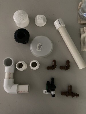 Plumbing Kit for Aquaponics IBC Build