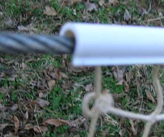 Garden | Cable Clamps | White Plastic
