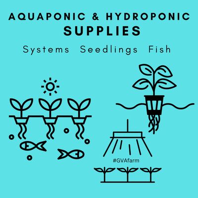 DIY Supplies for Aquaponics & Hydroponics