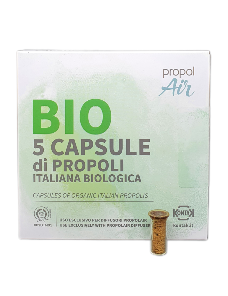 Apitherapy | PropolAir | Bio Organic Propolis Refill Capsules