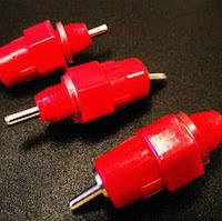 Poultry Waterer Nipples for your Homestead Chickens | 3-pack or 12-pack | Threaded, Pack Qty: Three nipples (3) per pack