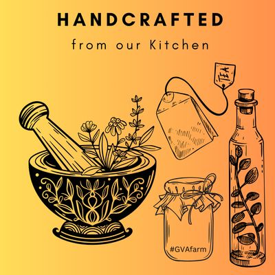 Handcrafted from our Kitchen