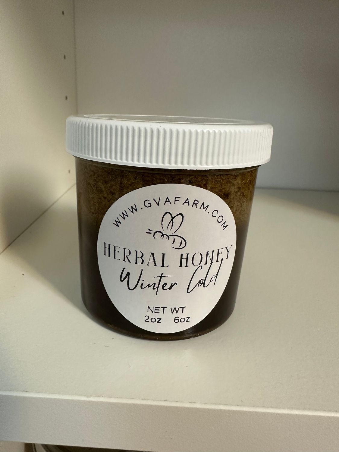 Produced OnFarm | Herbal Honey | Winter Cold | Seasonal Artisanal Small Batch | 250g