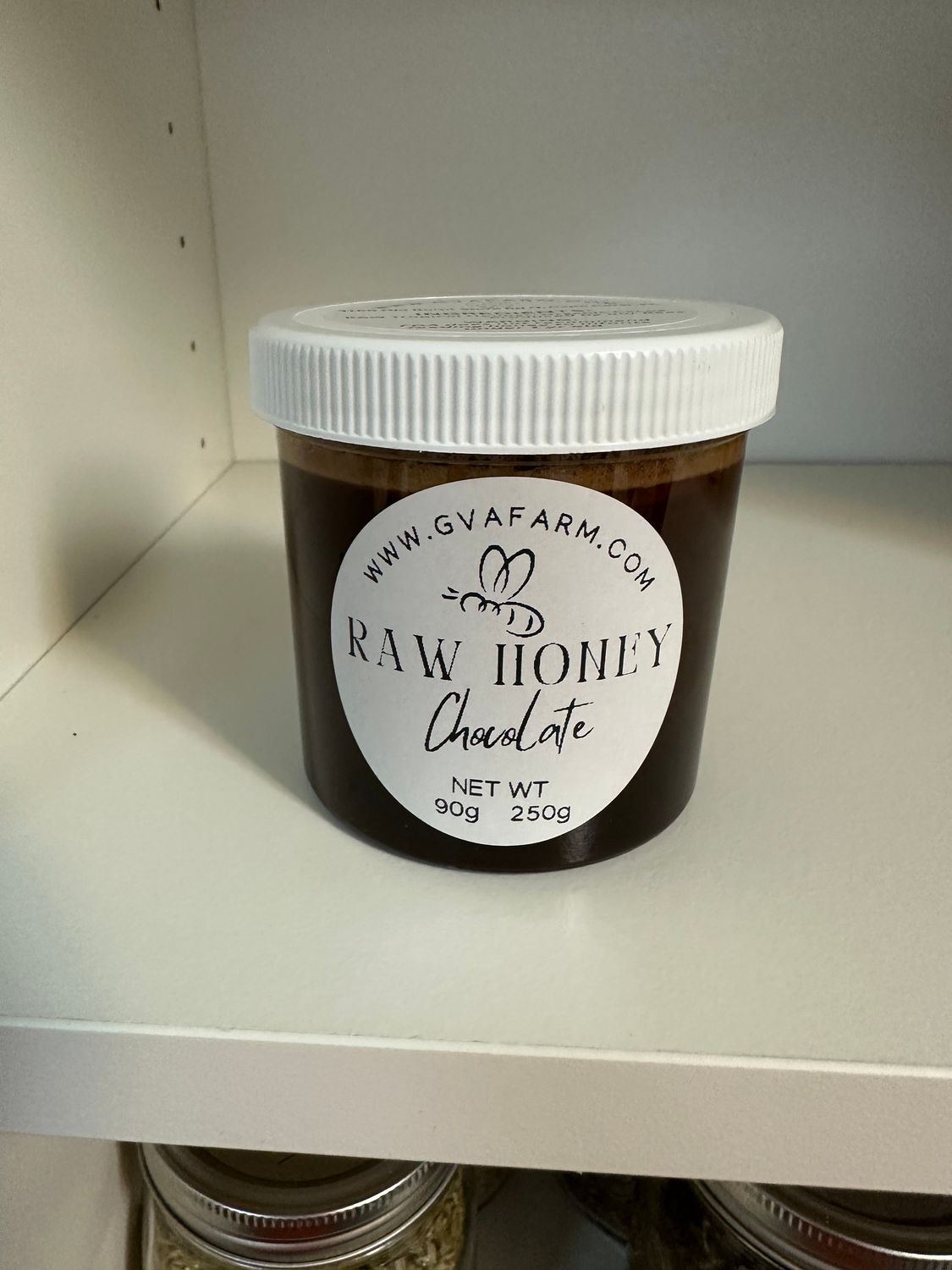 Produced OnFarm | Gourmet Honey | Chocolate SemiSweet | Seasonal Artisanal Small Batch | 250g (1)