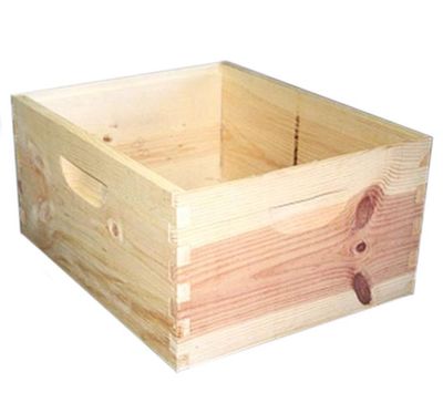 Bee Hive Box | Hive Body | Deep 9 5/8" | 10-frame Langstroth | Unassembled or Assembled