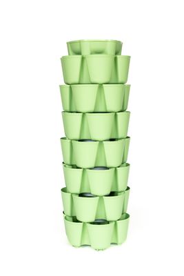 Greenstalk | 7 Tier  Leaf Vertical Planter | LusciousGreen