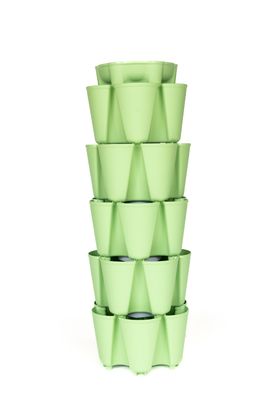 Greenstalk | 5-tier Original Vertical Planter | LusciousGreen