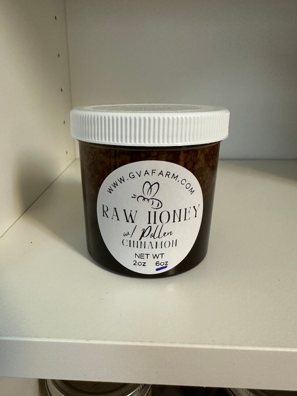 Produced OnFarm | Raw Tropical | Honey w Pollen 250g