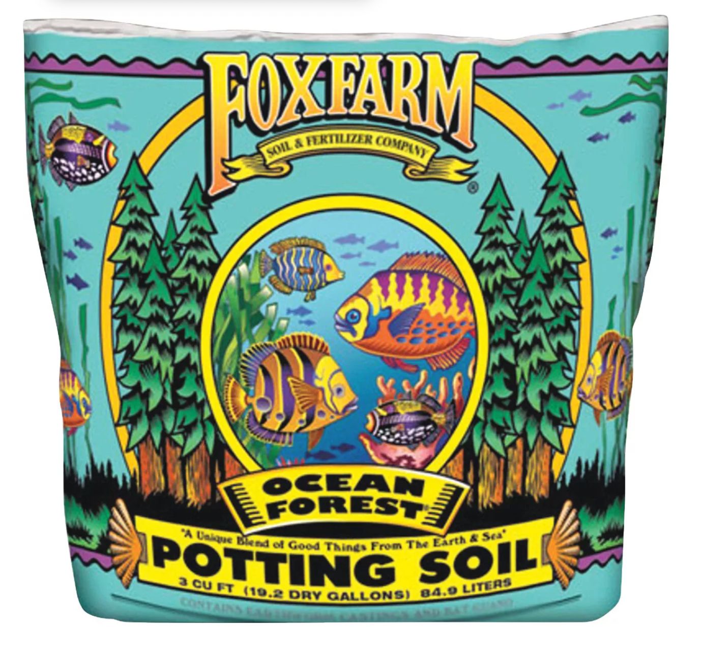 Garden Basics | FoxFarm® Ocean Forest Potting Soil | 1.5 CuFt | 3.0 CuFt Garden Basics | FoxFarm® Ocean Forest Potting Soil | 1.5 CuFt | 3.0 CuFt