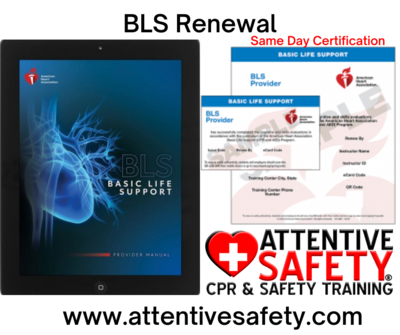 Group BLS Renewal 10-19 people (Must have unexpired card.)