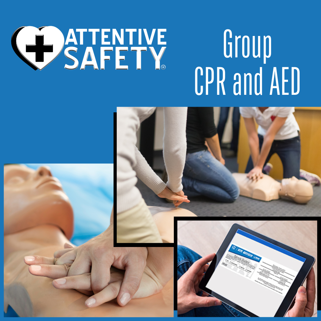 Group CPR and AED Training 10-19 people