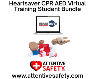Heartsaver CPR AED Virtual Training Student Bundle
