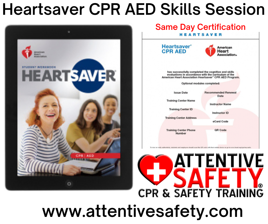 Heartsaver CPR AED Skills Session