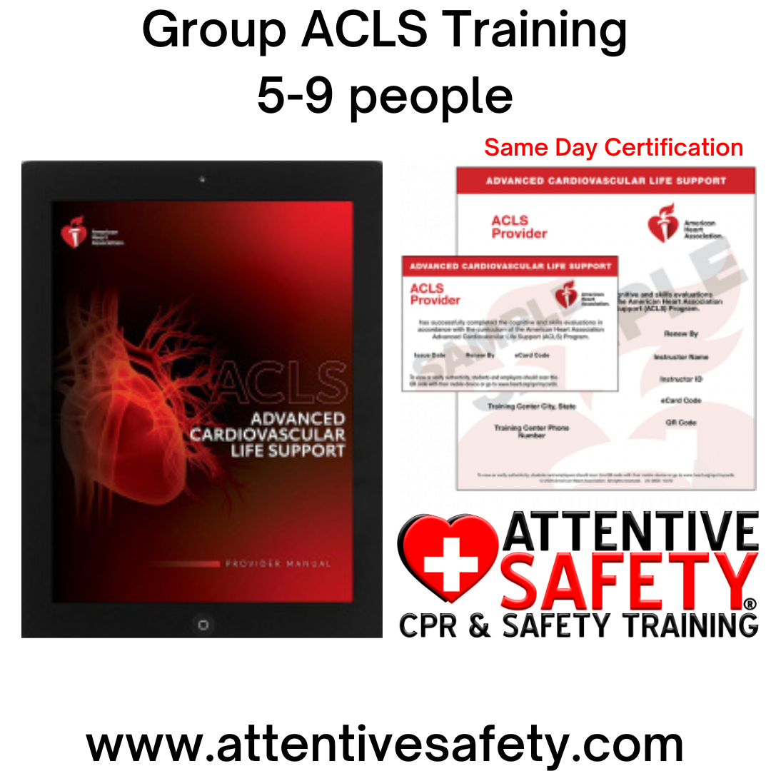 Group ACLS Training 5-9 people