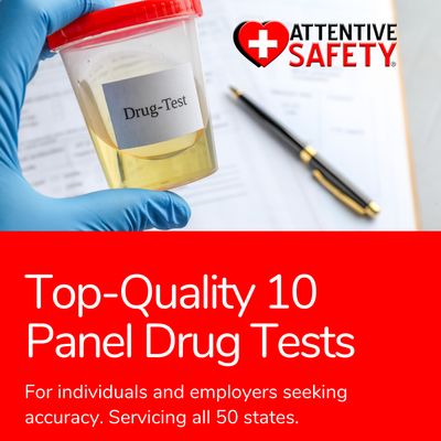 10 Panel Urine Drug Test