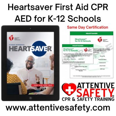Heartsaver First Aid CPR AED for K-12 Schools