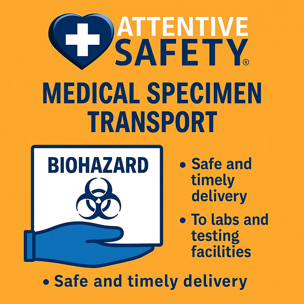 Medical Specimen Transport – On-Site Courier Pickup