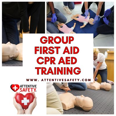 Group Childcare First Aid CPR AED Training &amp; Certification (10+ Participants – We Come to You!)