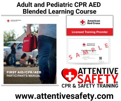 Adult and Pediatric CPR AED Blended Learning Course Adult and Pediatric CPR AED Blended Learning Course