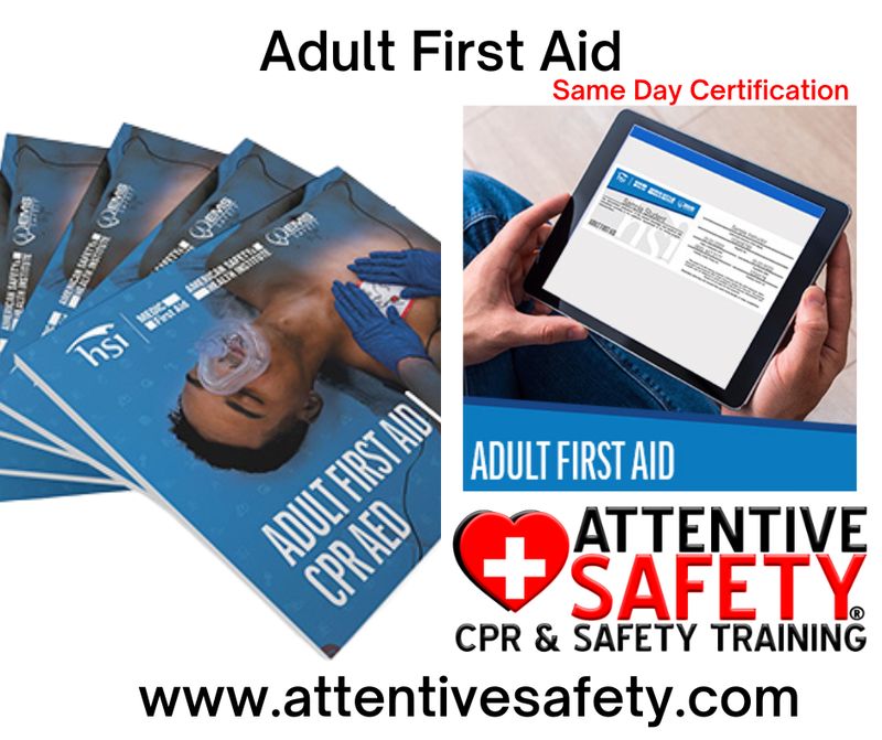 Adult First Aid