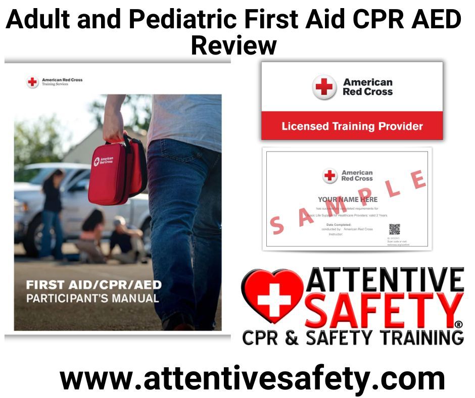Adult and Pediatric First Aid CPR AED Review