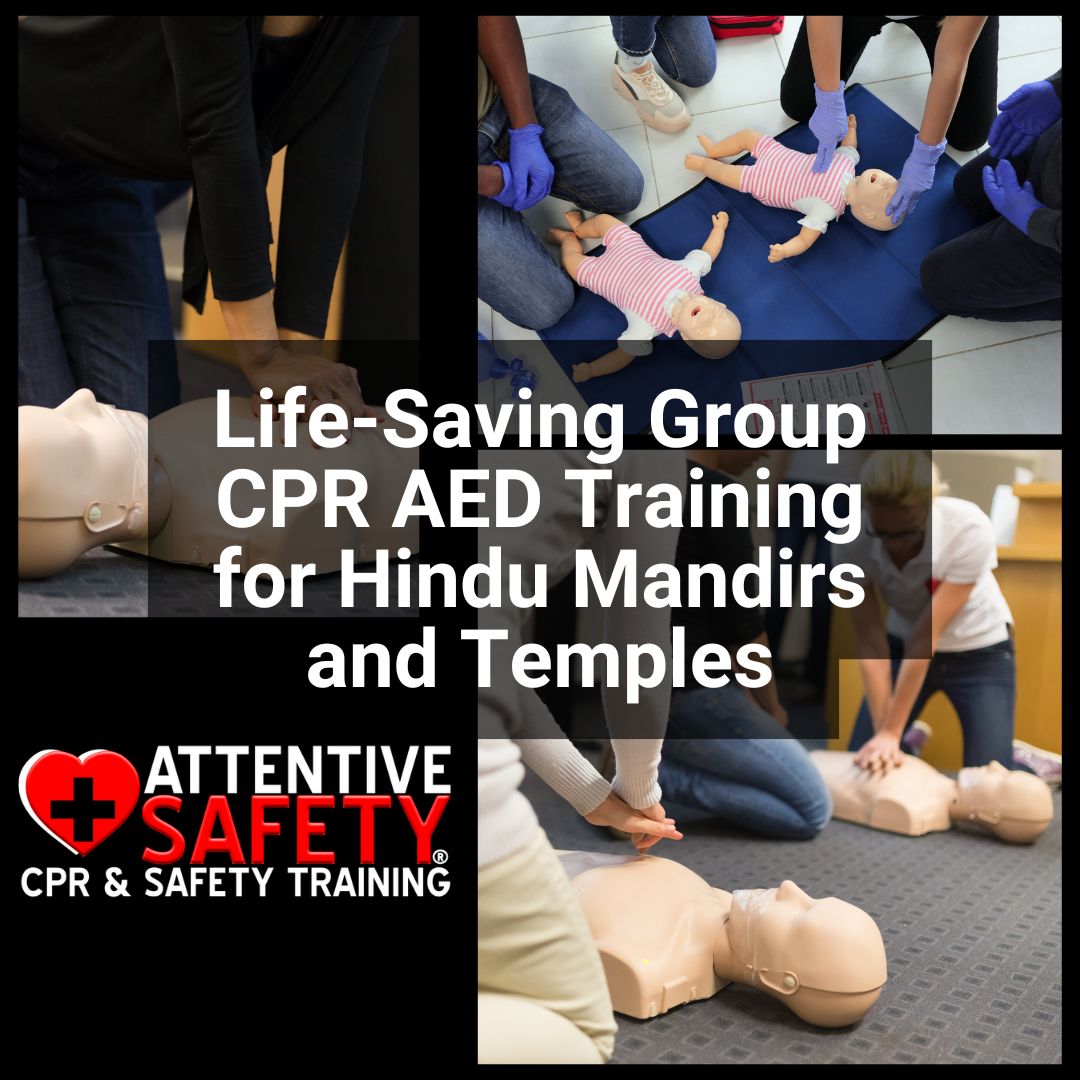 Life-Saving CPR AED Training for Hindu Groups (10+ People – We Come to You!)