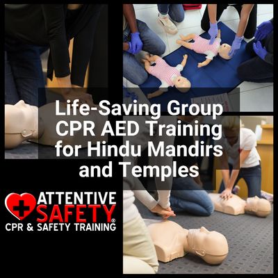 Life-Saving CPR AED Training for Hindu Groups (10+ People – We Come to You!)