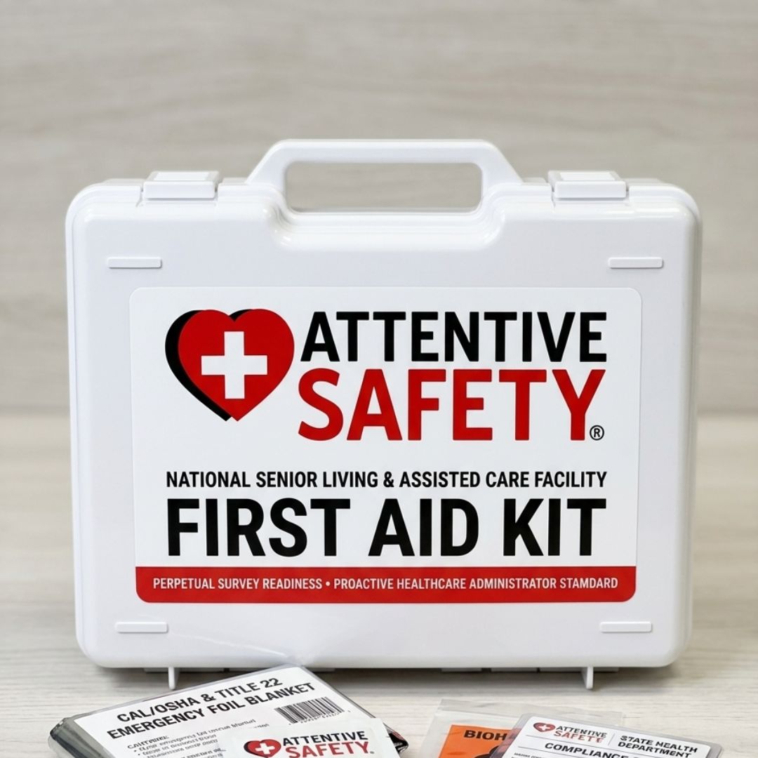 National Senior Living &amp; Assisted Care Facility Compliance First Aid Kit