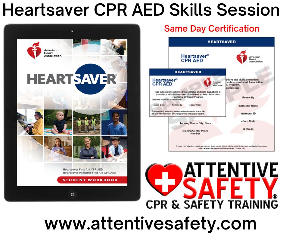 Heartsaver CPR AED Skills Session