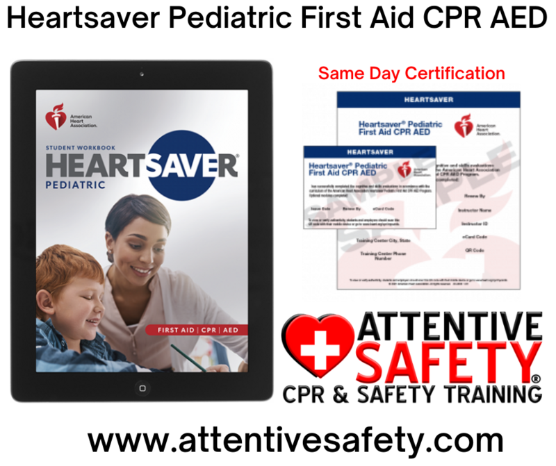 Heartsaver Pediatric First Aid CPR AED Heartsaver Pediatric First Aid CPR AED