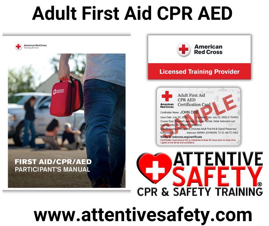 Adult First Aid CPR AED