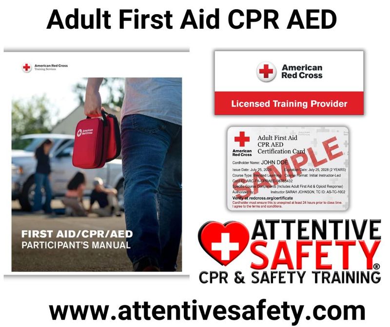Adult First Aid CPR AED Adult First Aid CPR AED