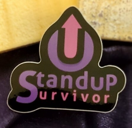 Stand Up Survivor Sticker
