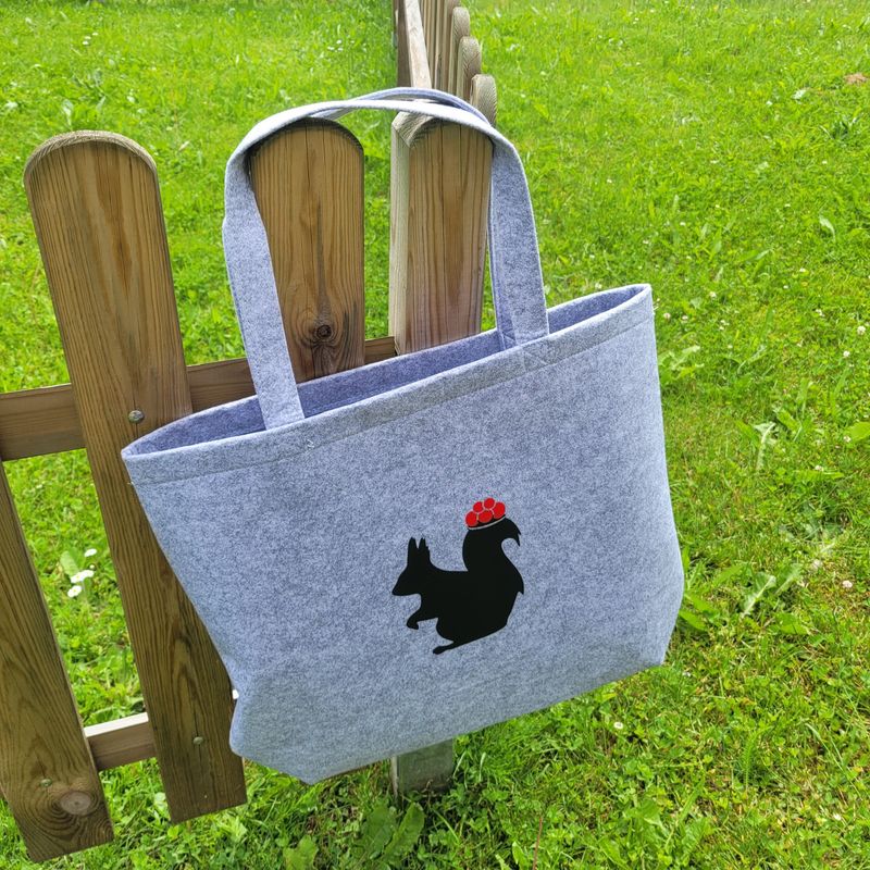 Shopping Bag hellgrau