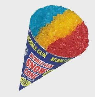 Bubble Gum Snow Cone