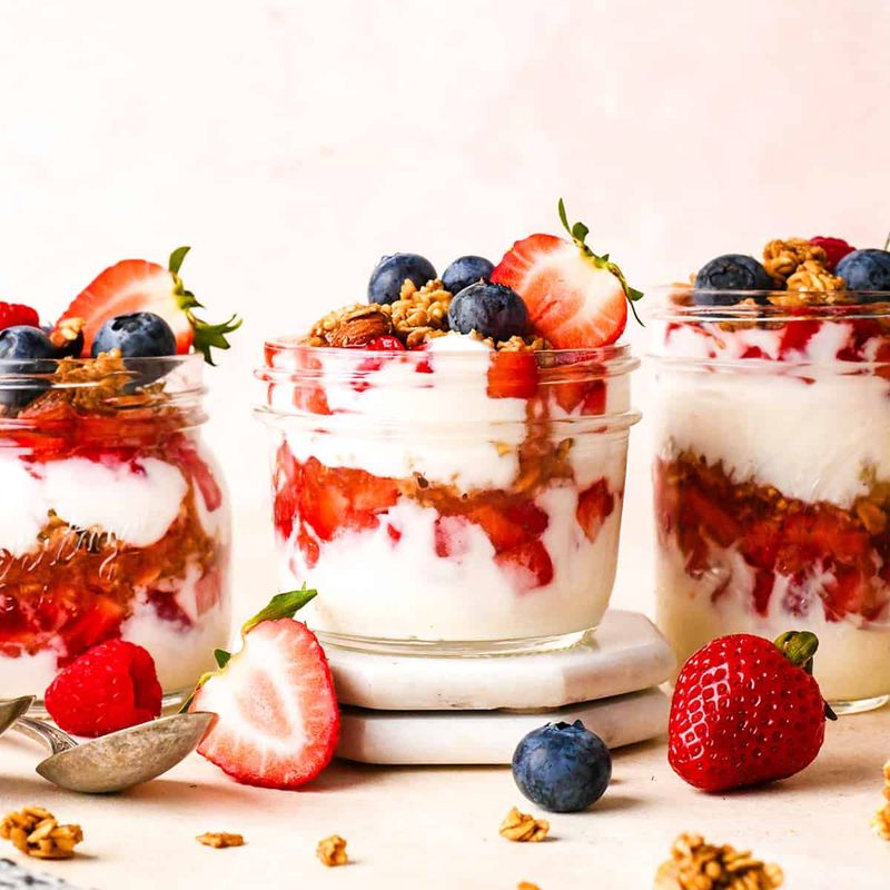 yogurt fruit partfait