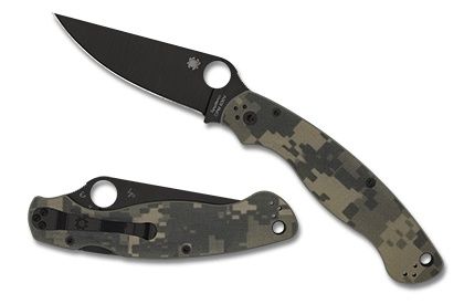 Military™ 2 Camo G-10 Black Blade PlainEdge