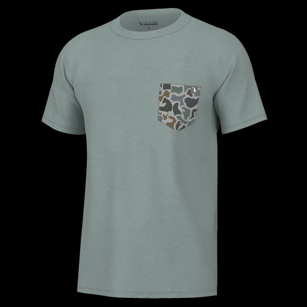 S/S Heatherblend Crew