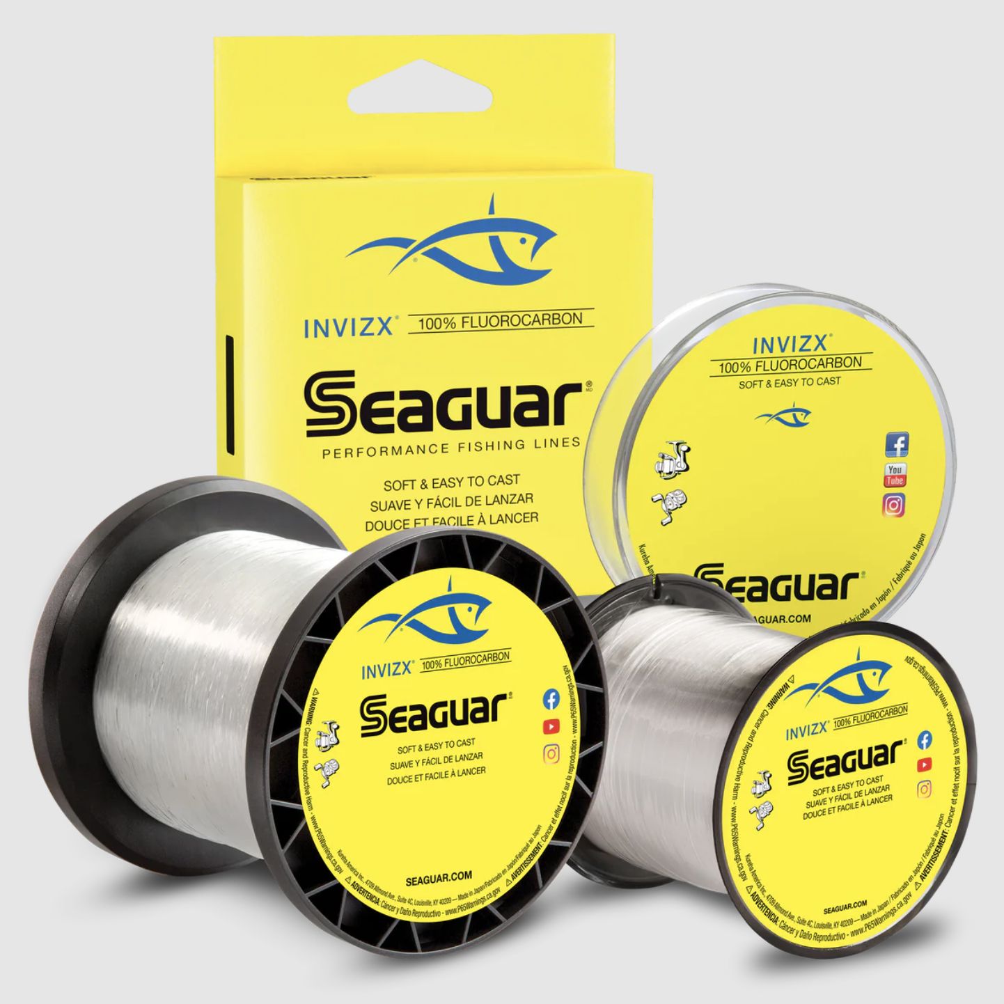 Invizx Fluorocarbon Fishing Line