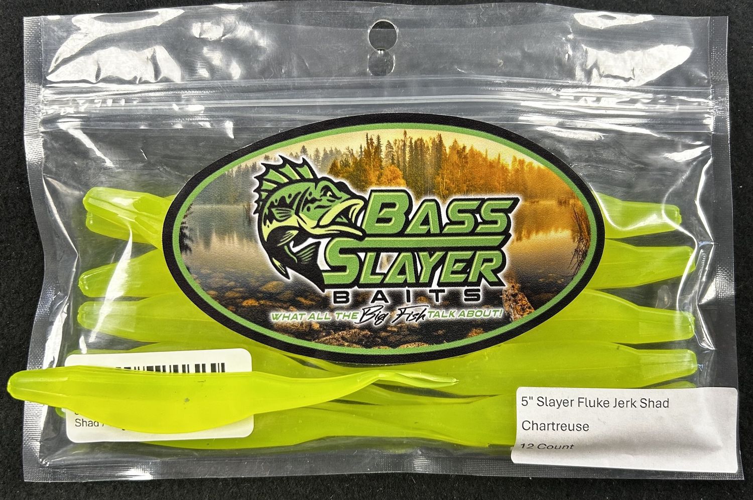 5" Slayer Fluke Jerk Shad