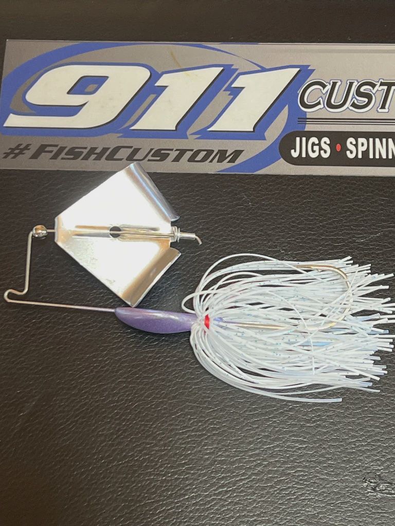 Buzzbait Ticker, Colour: Blue Ghost, Size: 3/8oz