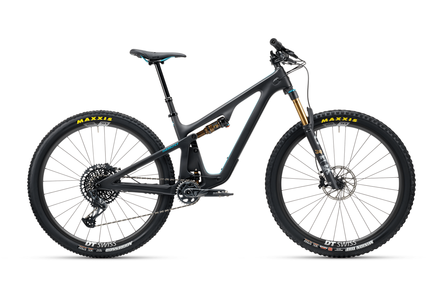 SB120 T2 TURQ w/ DT Swiss EXC 1501 Carbon Wheelset 