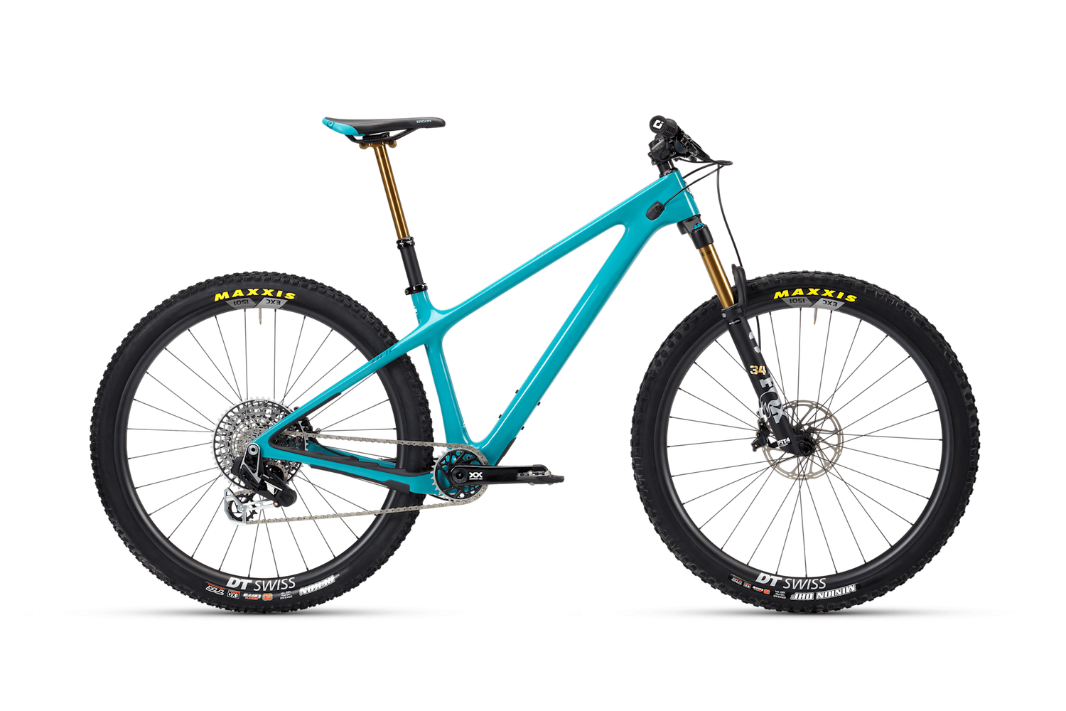 ARC T4 XX Transmission TURQ w/  DT Swiss EXC 1501 Carbon Wheelset 