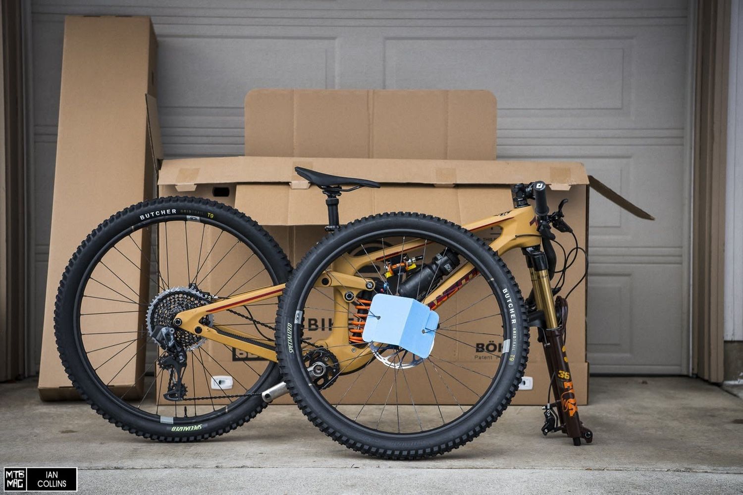 Box bike for shipping